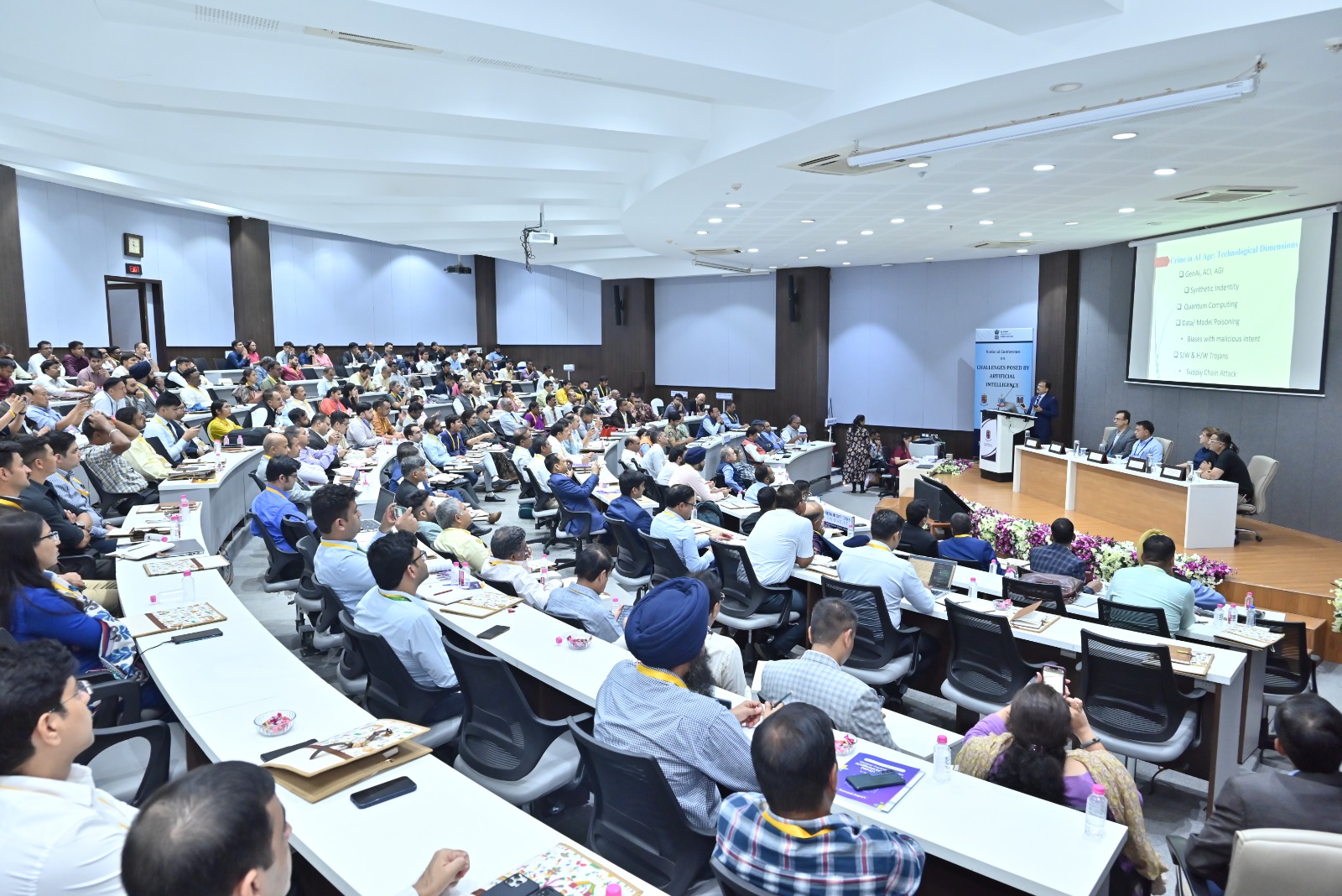 Conference on Challenges posed by AI