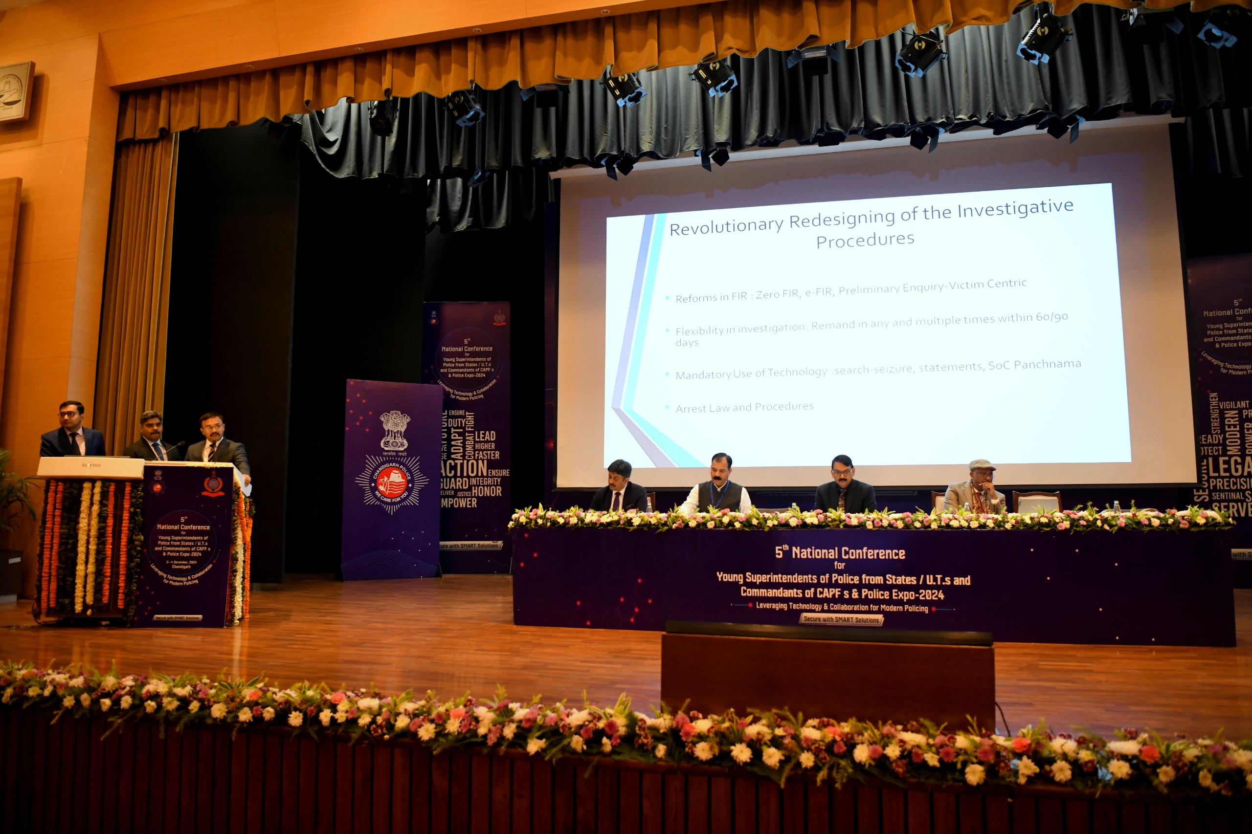  5th National Young SPs Commandants Conference 2024 held  at Chandigarh
